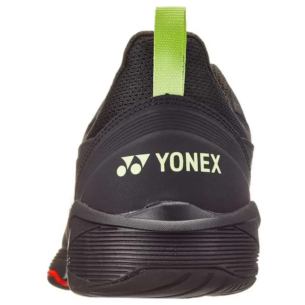YONEX MEN'S POWER CUSHION SONICAGE 3 TENNIS SHOES -WHITE/RED ,12 US,MEDIUM